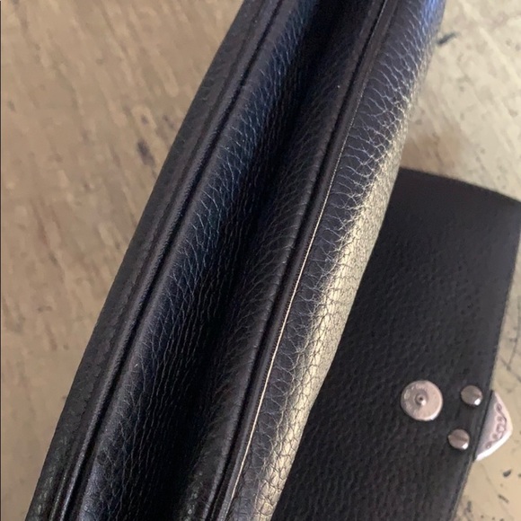 Brighton Pebbled Leather/Crocodile Embossed Purse - Picture 15 of 15